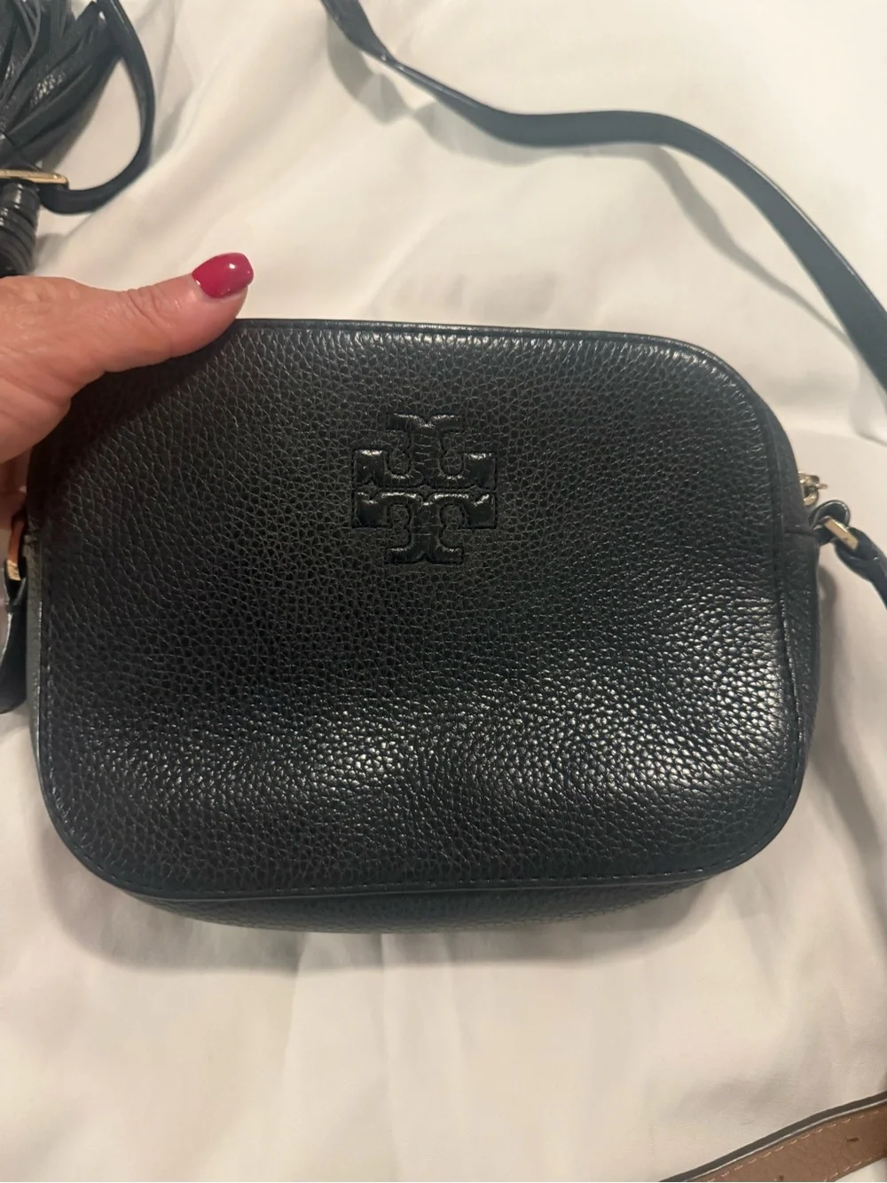 Tory Burch signature cross body bag